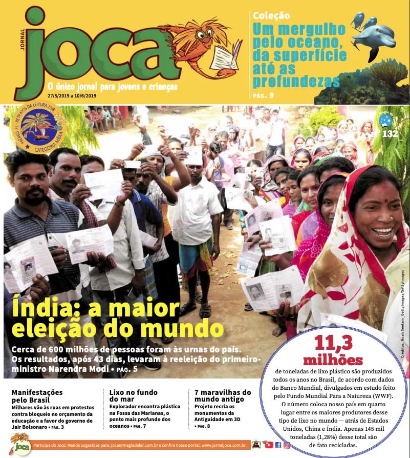 'Jornal do Joca’: Conheça o primeiro jornal brasileiro para crianças e ...