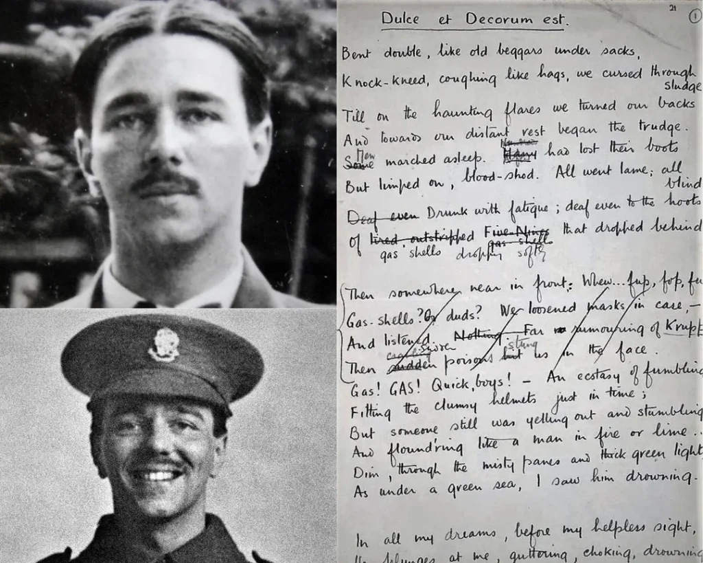 Wilfred Owen Dulce et Decorum Est