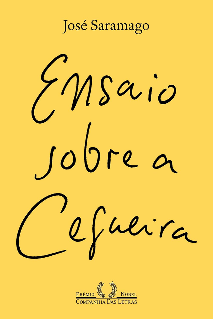 capa do livro ensaio sobre a cagueira de josé saramago
